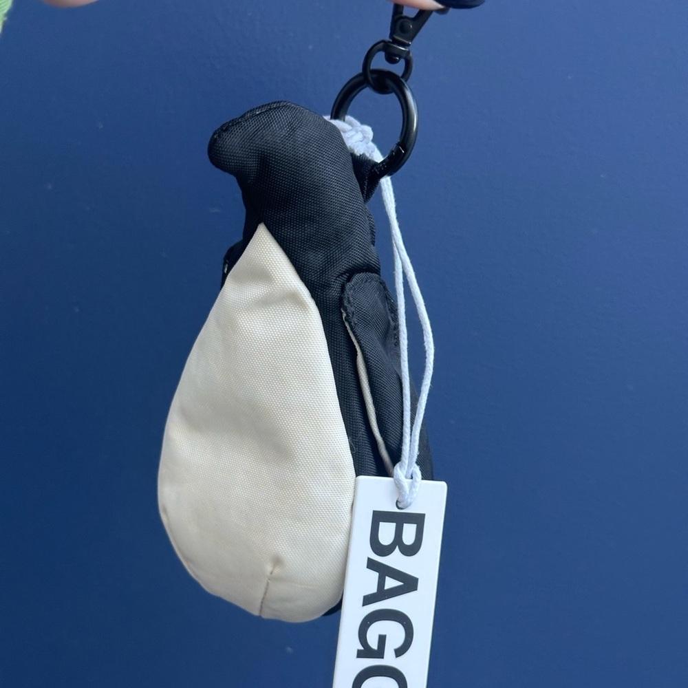 New! BAGGU Penguin Bag Charm / unisex / new with tags!